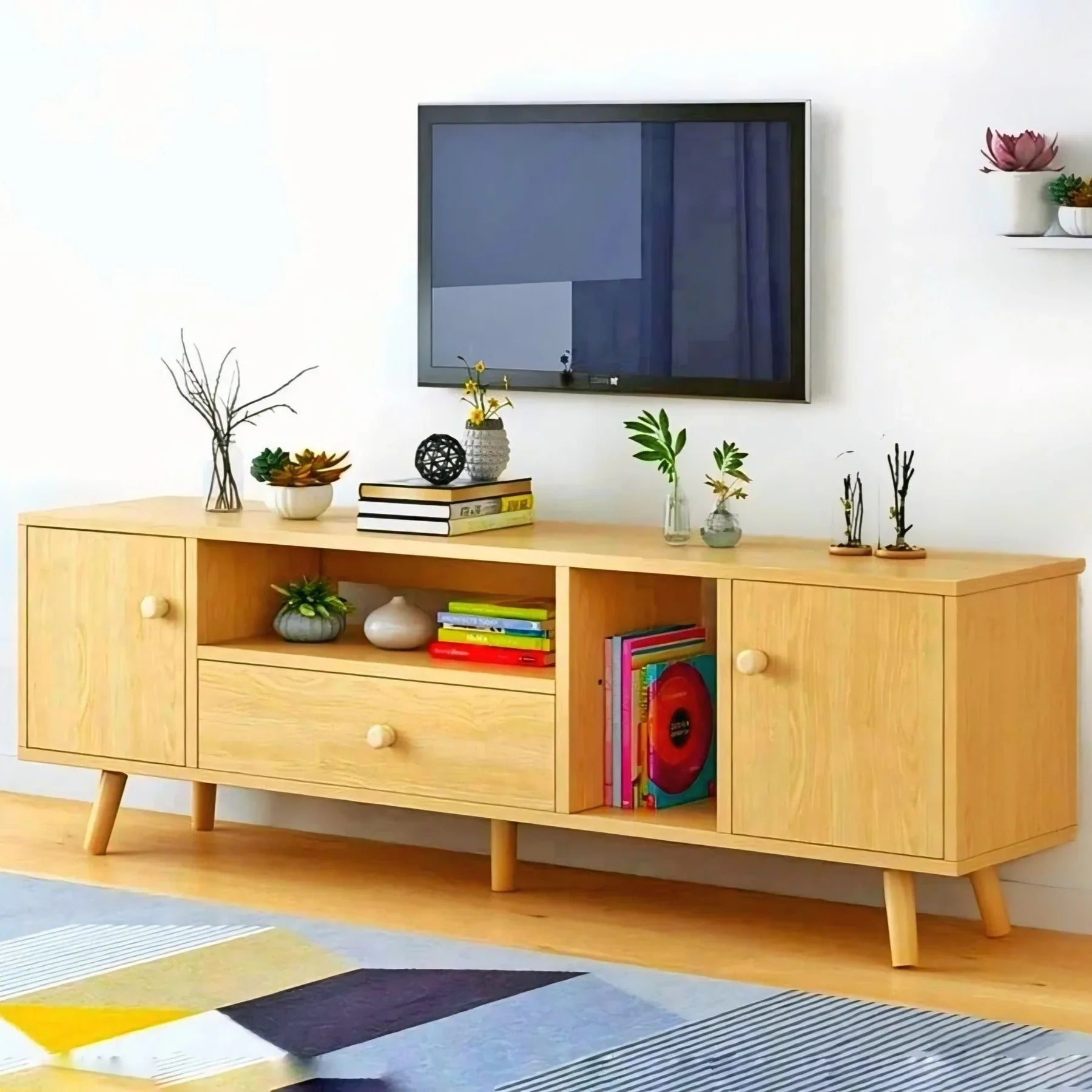 Wooden TV Console