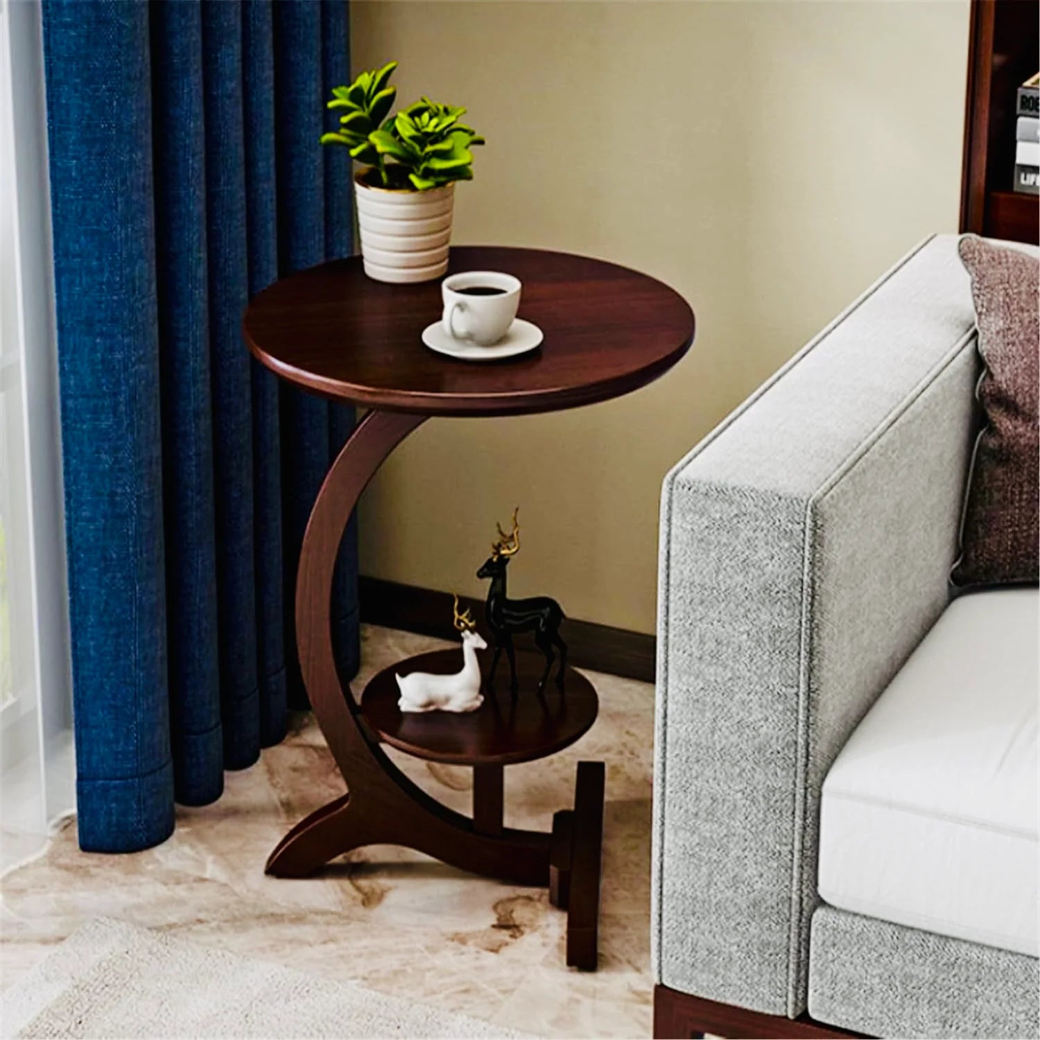 Bedside Coffee Table | Wooden Side Table For Home & Office