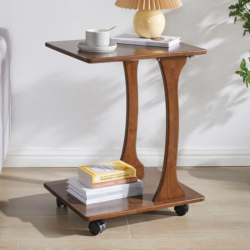 Modern Bedside Coffee Table | Wooden Bedside Tea Table | Bedside Laptop Table