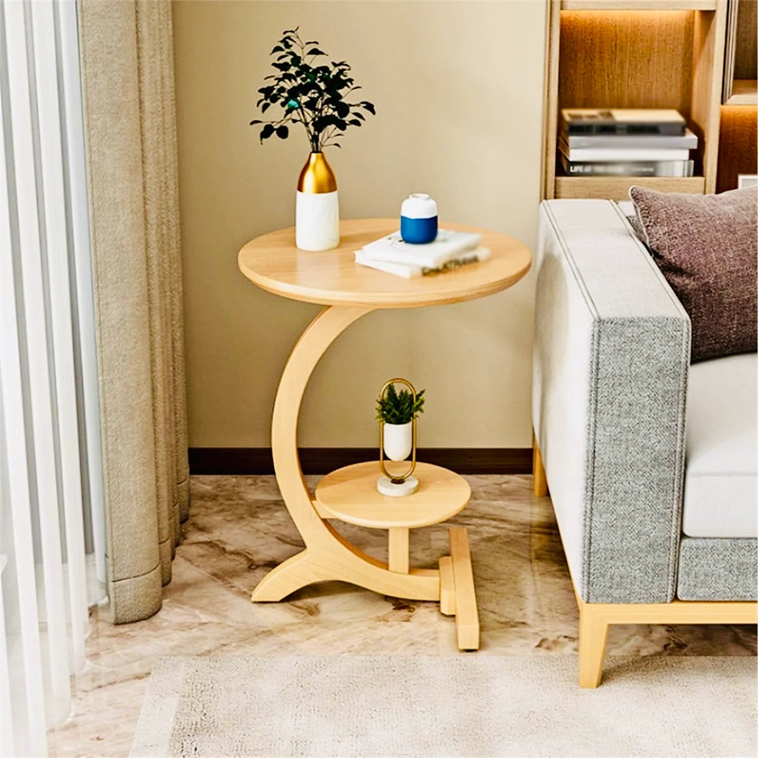 Bedside Coffee Table | Wooden Side Table For Home & Office