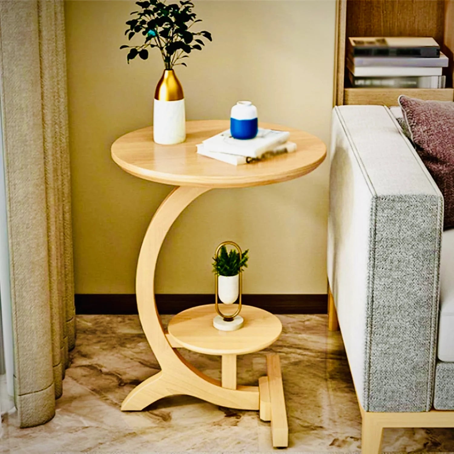 Bedside Coffee Table | Wooden Side Table For Home & Office