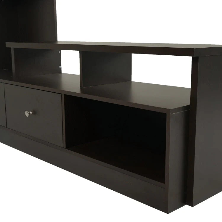 Minimalist TV Unit with Cabinet | Wooden TV Console | TV Stand with Cabinet