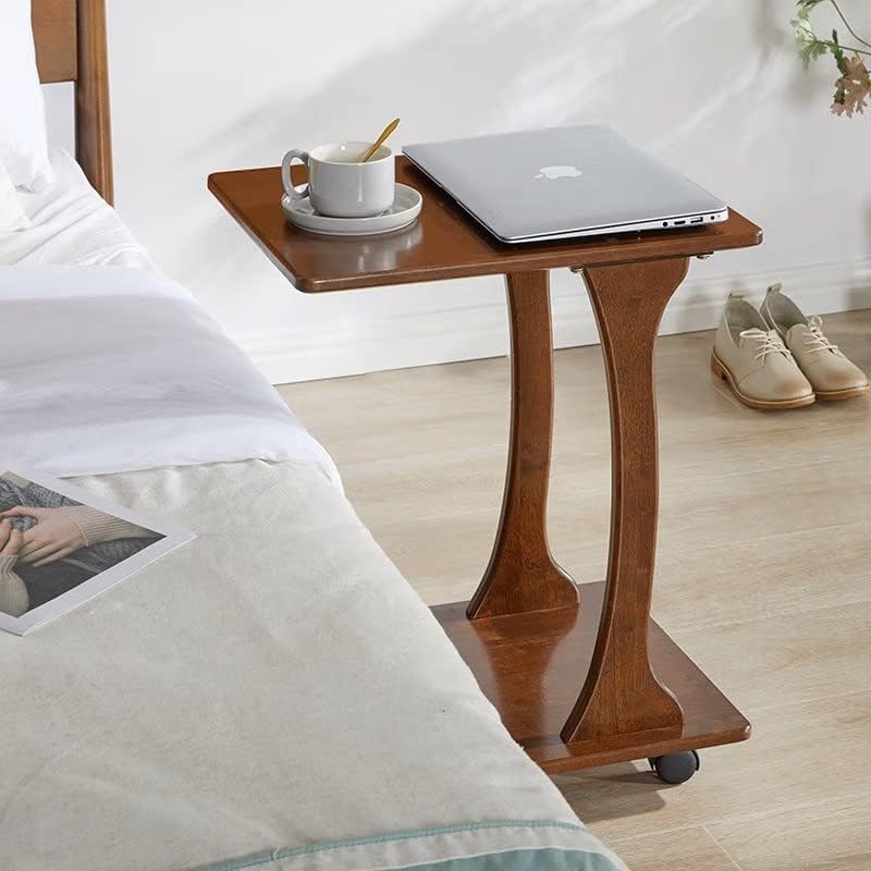 Modern Bedside Coffee Table | Wooden Bedside Tea Table | Bedside Laptop Table