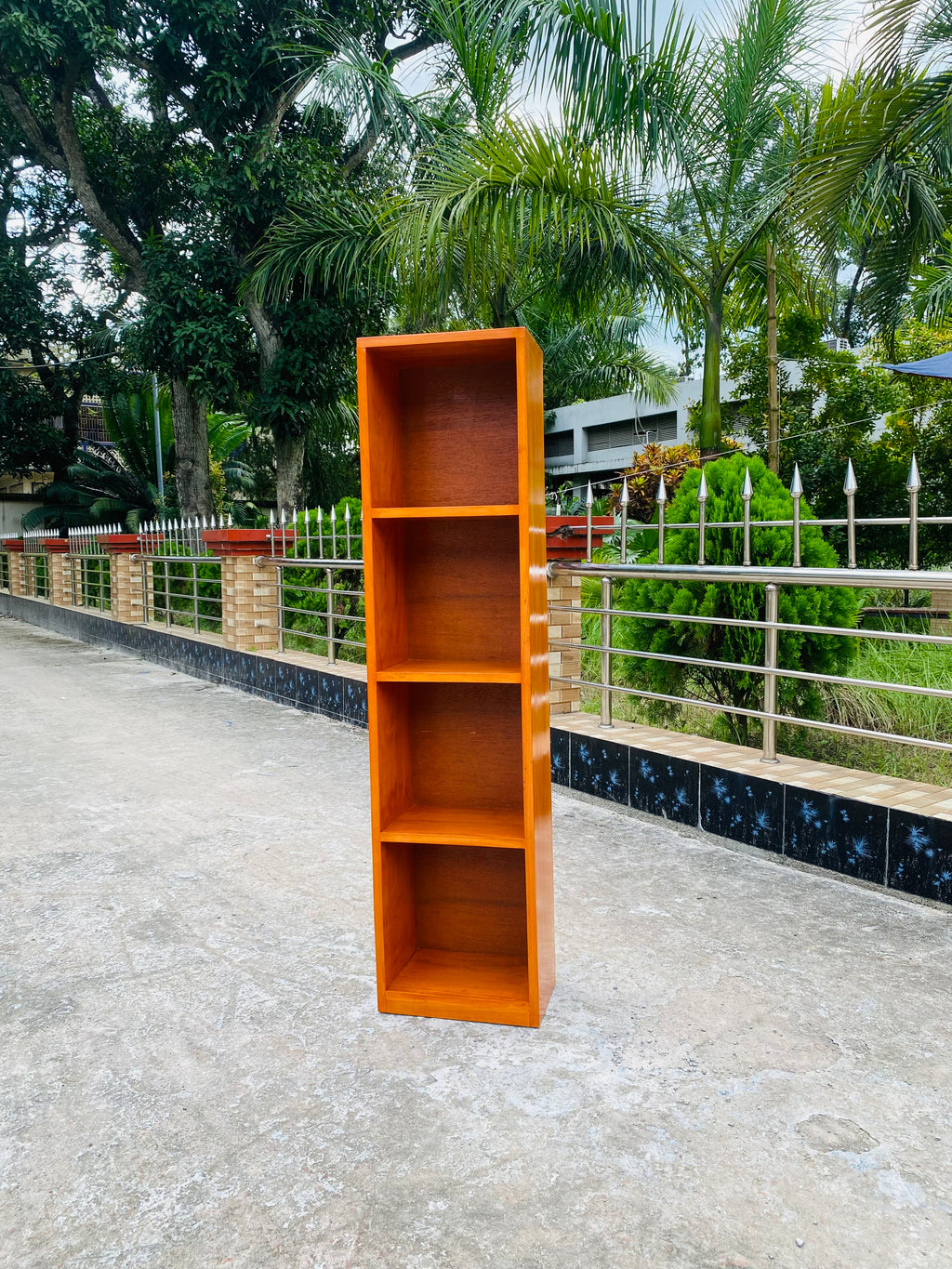 Wooden Book Self