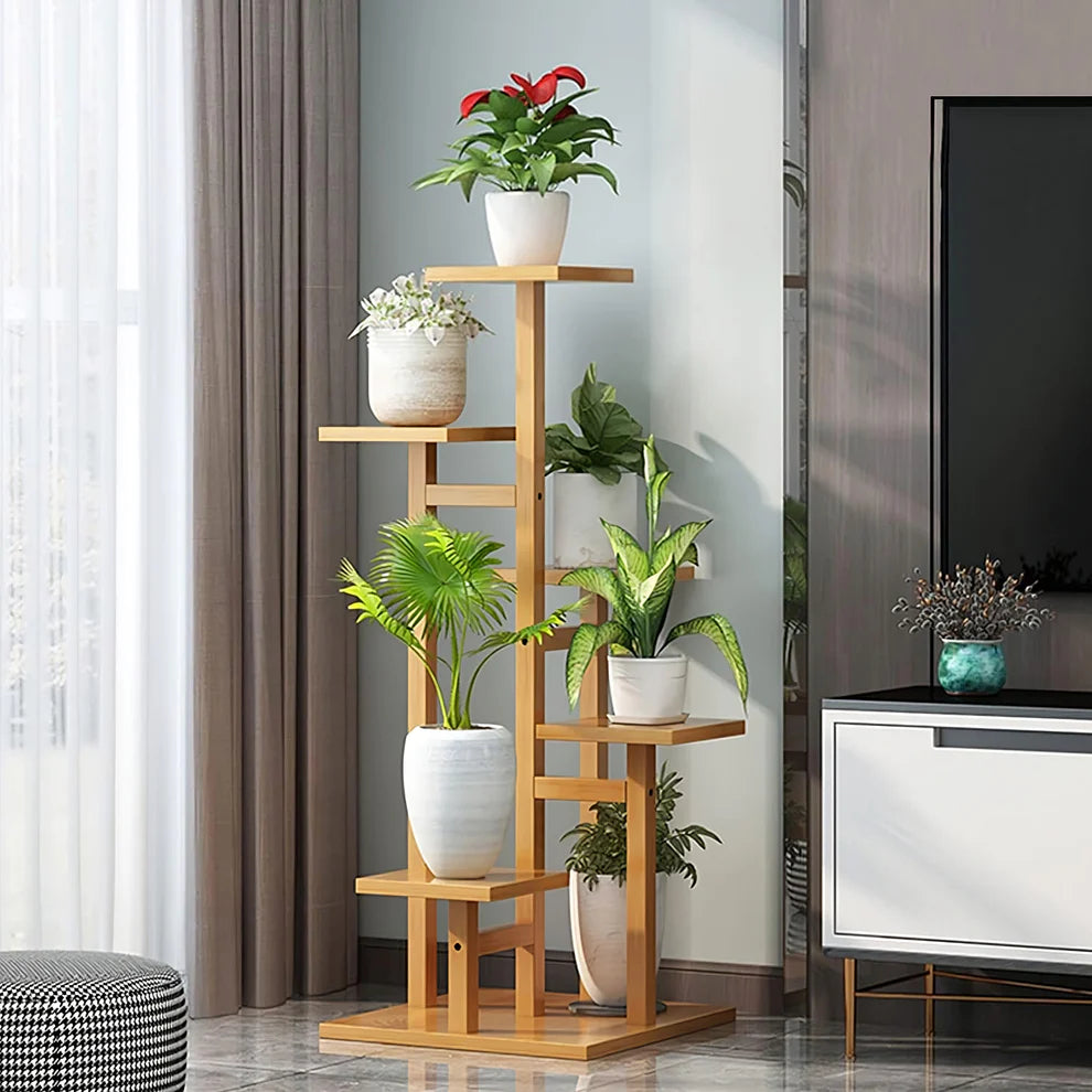 Minimalist Flower Stand for Reading Room